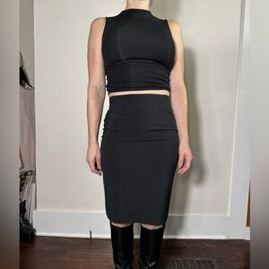 Classics Entier Black Pencil Skirt Size 8